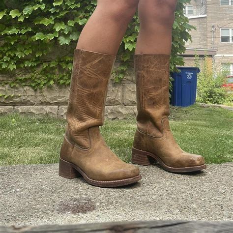 Frye Campus Boots In Womens Size In Great Depop