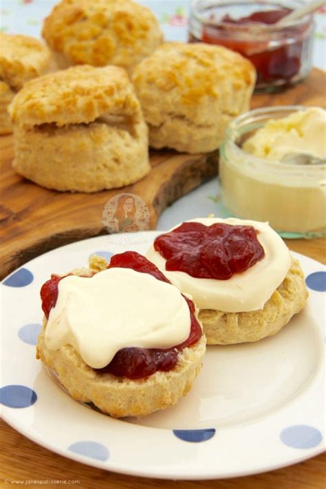 Classic Buttery Scones Jane S Patisserie Scones And Jam Drop Scones