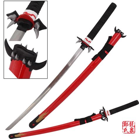 Free Shipping Anime Blood C Saya Kisaragi Katana Red Sword Cosplay Prop ...