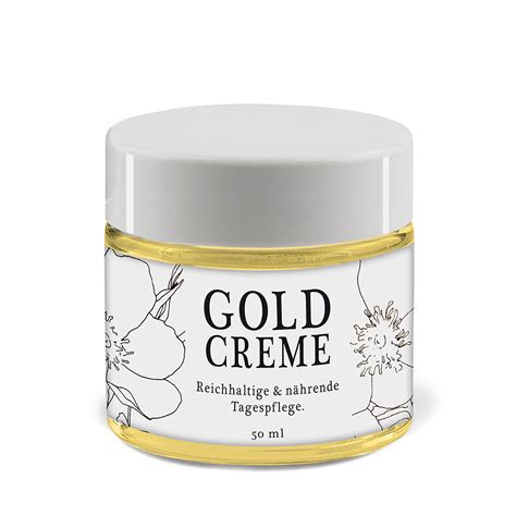 Gold Creme Heilpflanzen Atelier