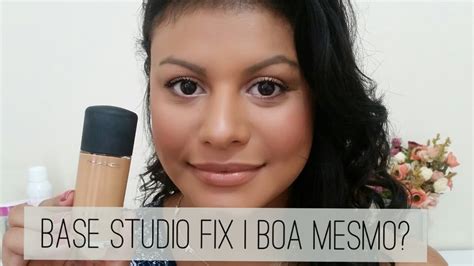 Base Studio Fix Mac Boa Mesmo Resenha Youtube