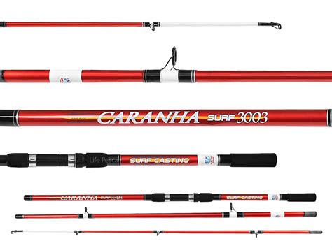 Vara Para Molinete Albatroz Fishing Caranha Surf 4503 4 50m 40 60Lbs