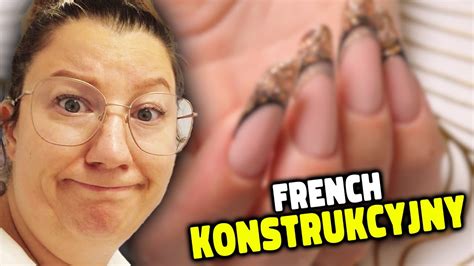 ROBIĘ PAZNOKCIE INSTRUKTORCE FRENCH KONSTRUKCYJNY YouTube