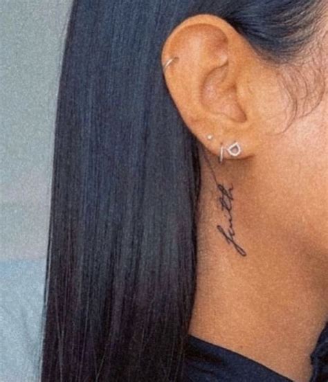 Pin Prettygirlsinspo Neck Tattoos Women Cute Tattoos For Women