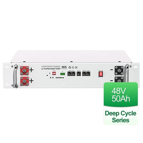 V Kwh Ah Backup Energy Storage Lifepo Rack Mount Lithium Ion