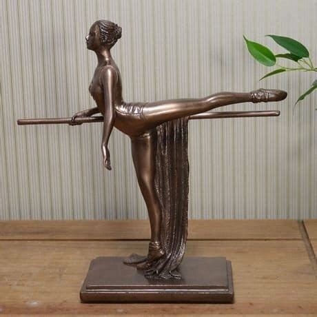 The Discipline Ballerina Cold Cast Bronze Figurine Home Decor Etsy