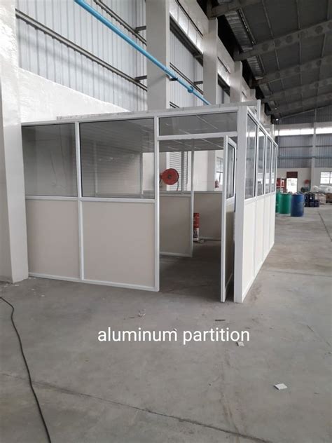 Aluminium Partition Work At Rs 240 Square Feet एल्युमिनियम पार्टीशन वर्क्स Aluminium