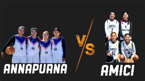 Annapurna Vs Amici L X Girls Final L Poon United Club Tournament