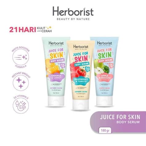 Jual Herborist Juice For Skin Body Serum Ml Lotion Extracts Buah