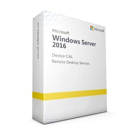 Licencia 50 Cals Rds Windows Server 2016 Standard Digital