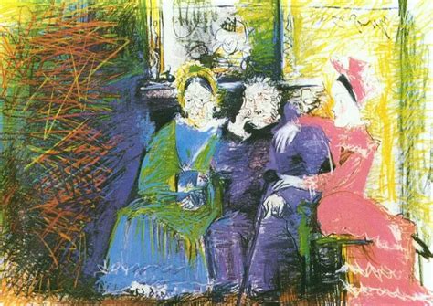 Pablo Picasso — Family portrait, 1962