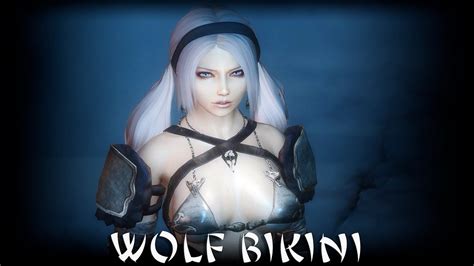 Skyrim Wolf Bikini Armor Youtube