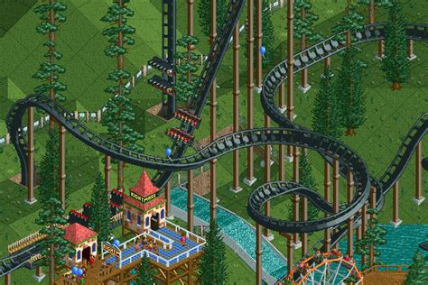 Rollercoaster Tycoon 1999 Promotional Art Mobygames