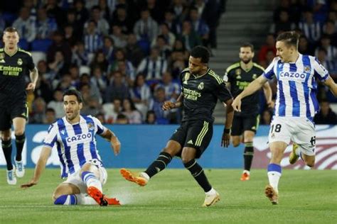 Hasil Real Sociedad Vs Real Madrid Di Liga Spanyol 2022 2023 La Real