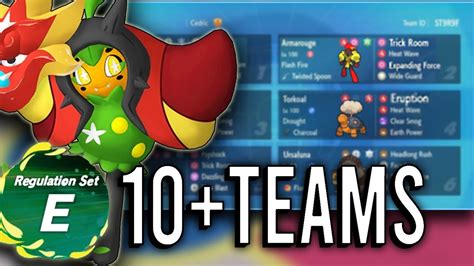 10 VGC Rental Teams To DOMINATE Regulation E Ladder Pokemon Scarlet