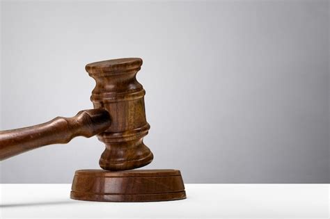 Free Photo | Wooden gavel