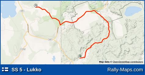 Ss Lukko Stage Map Keski Uusimaa Ralli Rally Maps