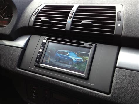 Double Din Conversion For Bmw X Model Pioneer Avic F Bt