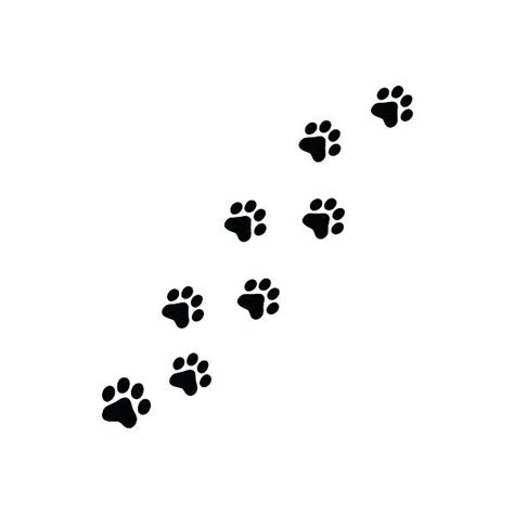 Cat Paw Print Drawing at PaintingValley.com | Explore collection of Cat ...