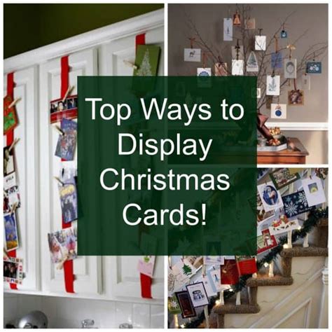 5 Creative Ways To Display Christmas Cards With Clothespins The Organized Mom