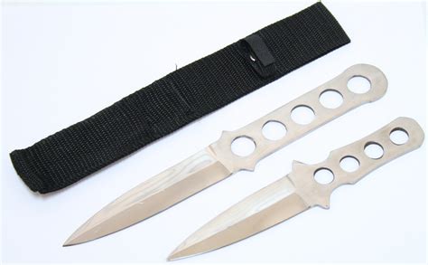 2pc Throwing Knife Set with Sheath-454-S