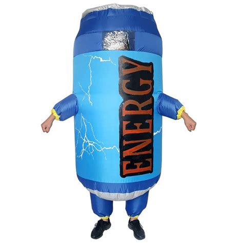 Energy Drink Costume - Inflatable Energy Drink Cosplay | Costume Party World