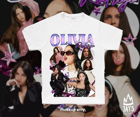 Ready To Print Olivia Rodrigo Png Olivia Rodrigo Shirt Design Layout