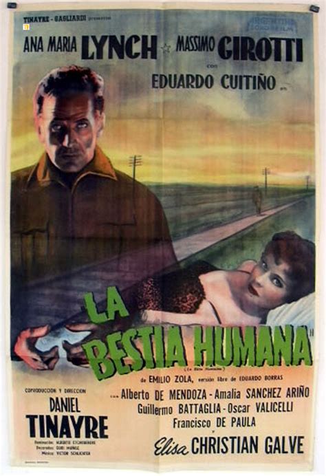 La Bestia Humana Movie Poster La Ala Bestia Humana Movie Poster