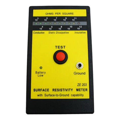 Surface Resistivity Meter - PB Statclean Solutions Pvt Ltd.