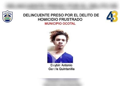 Capturan Al Presunto Responsable De Un Homicidio Frustrado En Ocotal