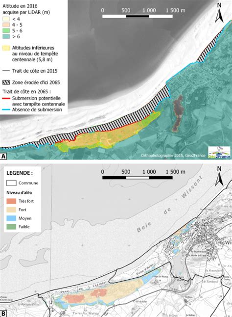 Cartographie Prospective D Volution Du Trait De C Te Et Des Risques De