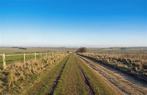 Berkshire Countryside in Winter Stock Image - Image of calm, winter ...