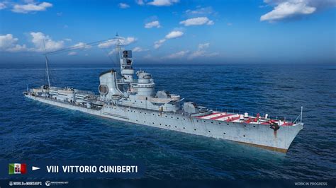 Supertest Italian Tier Viii Destroyer Vittorio Cuniberti