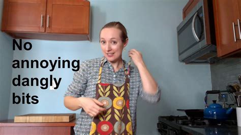 How To Wear An Apron Youtube