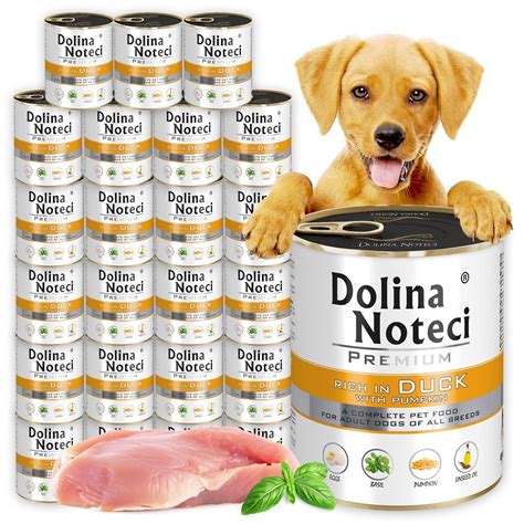 Dolina Noteci Premium Mokra Karma Bogata W Kaczkę Z Dynią 24 X 800G