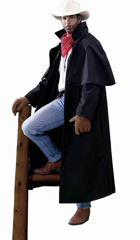 Forum Novelties Mens Country Western Cowboy Duster Coat Adult Costume