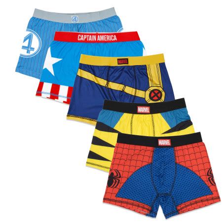 marvel comics mens boxer briefs  pack