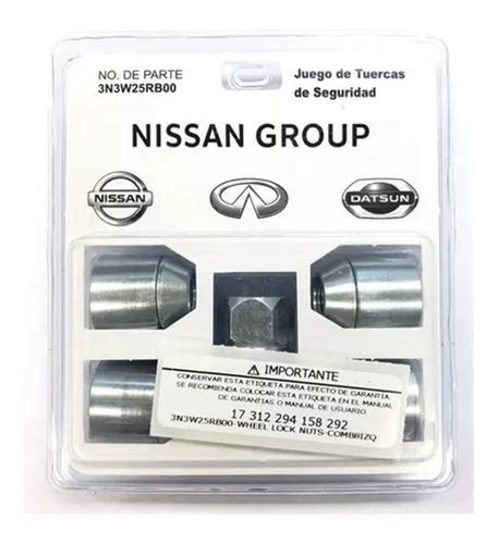 Tuercas De Seguridad Original Nissan