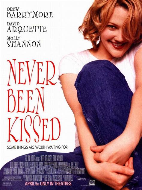 Never Been Kissed Movie Poster 1999 Drew Barrymore Plays A Chicago