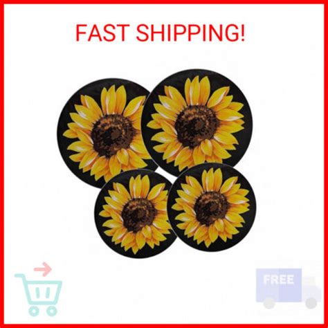 Ritadeshop Burner Covers For Electric Stoveround Sunflower D810 Ebay