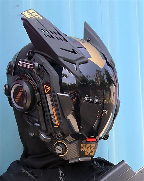 Futuristic Cosplay Cyberpunk Helmet Mask – Techwear Official