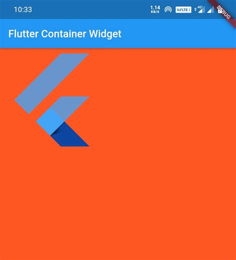 Flutter Container Widget Example Tutorial Codes Insider