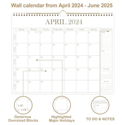 Snapklik Calendar Wall Calendar From April