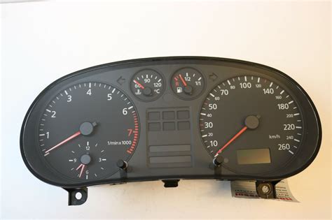 Original Audi A3 8L Kombiinstrument Tachometer Tacho 8L0919860E EBay