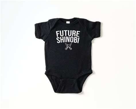 Future Shinobi Onesie Anime Baby Clothes New Baby T Girl Dad T