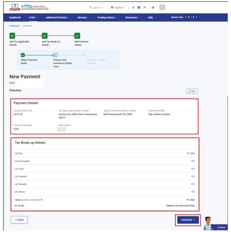 How To Generate Challan Form User Manual Income Tax Department