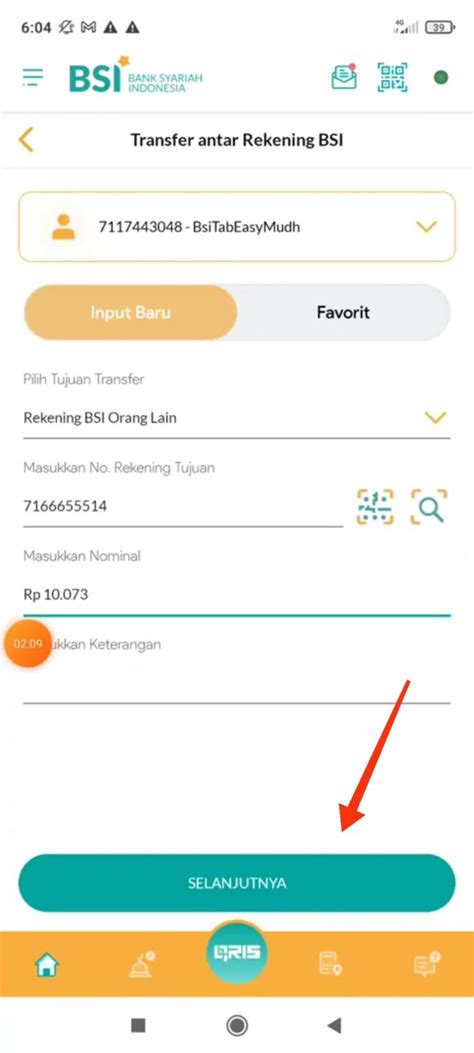 Cara Transfer Antar Bank Dengan Flip Melalui BSI Mobile Banking Tongbos