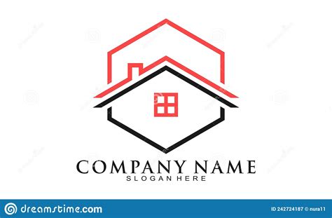 Polygon House Property Vector Logo Stock Vector Illustration Of Logo