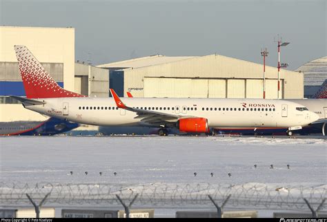 RA 73485 Rossiya Russian Airlines Boeing 737 9GPER WL Photo By Pete