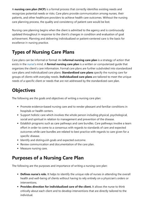 Solution Nursing Care Plans Ncp Ultimate Guide And Database Nbkomputer